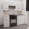 Zestaw mebli kuchennych 210x210 Almeria Biały UA
