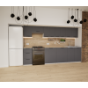 Zestaw mebli kuchennych 300 cm Filadelfia Antracyt UC