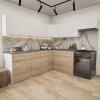 Zestaw mebli kuchennych 230x210 Rodos Sonoma+Biały UA