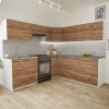 Zestaw mebli kuchennych 230x210 cm Korfu Dąb Craft UA