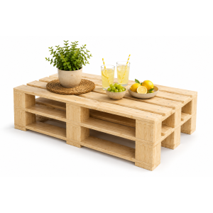 Meble ogrodowe paletowe drewniane Stół 120x80 Meble ogrodowe paletowe drewniane Stół 120x80