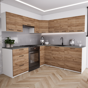 Zestaw mebli kuchennych 210x210 cm Arizona Craft UC