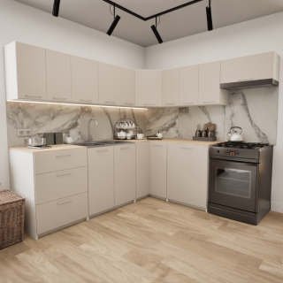 Zestaw mebli kuchennych 230x210 Rodos Kaszmir UA