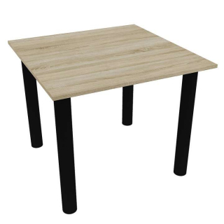 Stół kuchenny Nogi Czarne 80x80 Sonoma Stół kuchenny Nogi Czarne 80x80 Sonoma