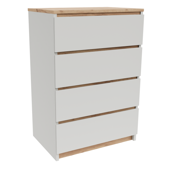 Komoda do salonu 4 szuflady PCRA