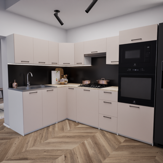 Zestaw mebli kuchennych 170x250 cm Petersburg Kaszmir UC