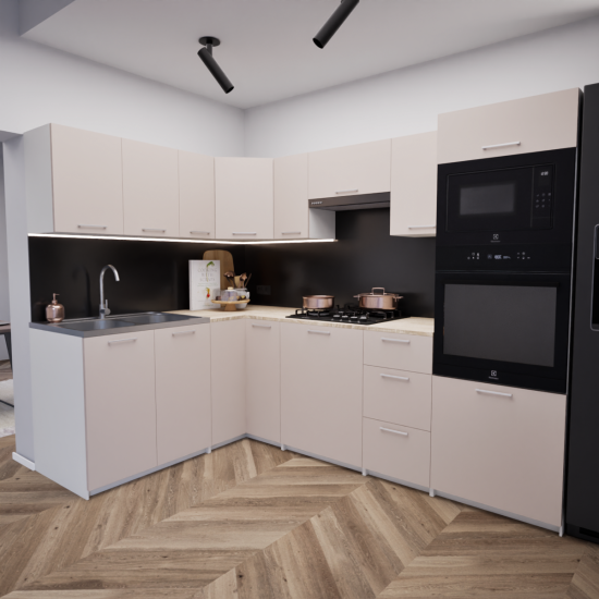 Zestaw mebli kuchennych 170x250 cm Petersburg Kaszmir UA