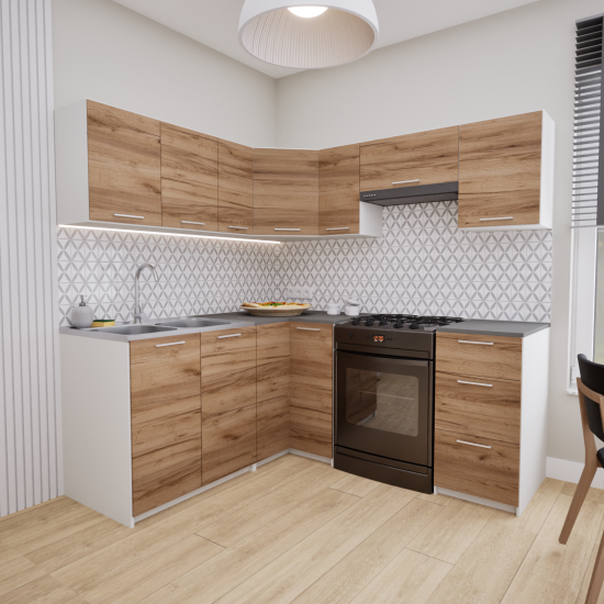 Zestaw mebli kuchennych 170x190 Nicea Craft UA