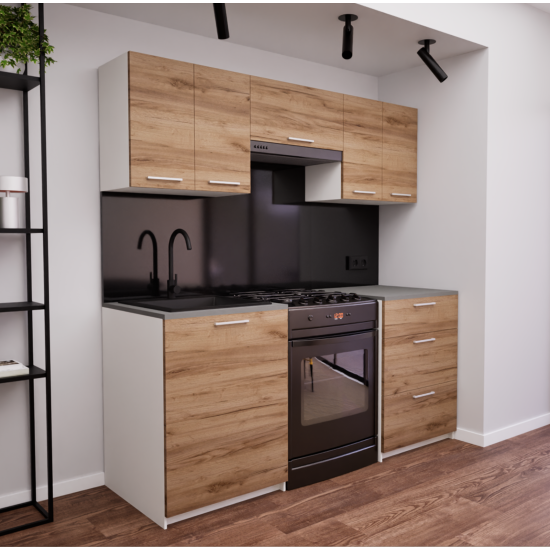 Zestaw mebli kuchennych 180 cm Portland Craft UA
